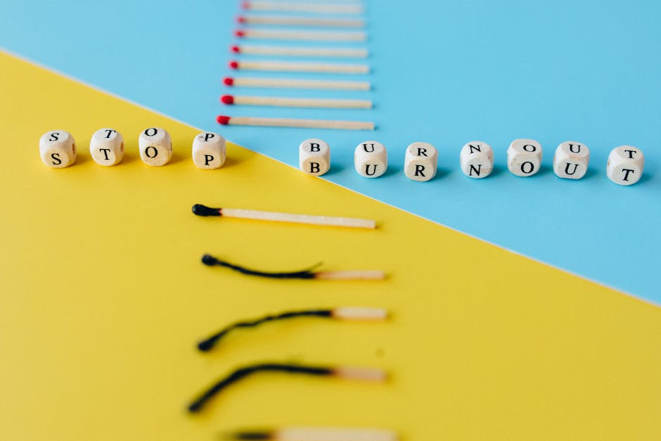 평온한 휴식을 취하며 번아웃을 극복하는 스마트한 라이프스타일