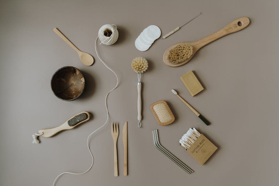 플라스틱 없는 친환경 생활을 위한 라이프스타일