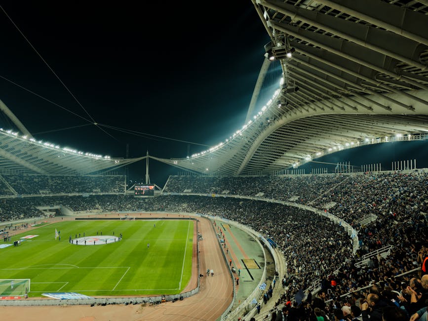 2026 월드컵을 상징하는 경기장 전경